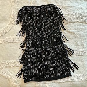 Fringe Tube Dress